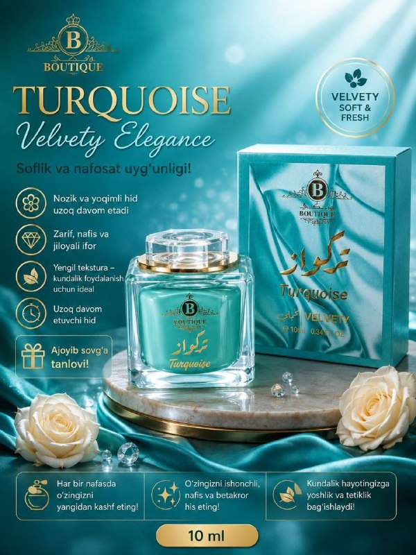 Turquoise parfyum