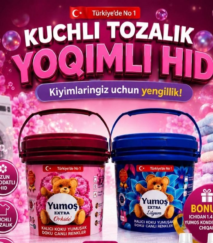 Yumos yumshatgich geli va kapsulalari